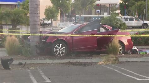 North County burglary spree ends in crash; 4 teens detained